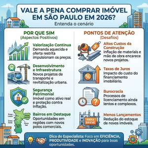 vale a pena comprar imóvel em são paulo em 2026 cenário mercado imobiliário sp